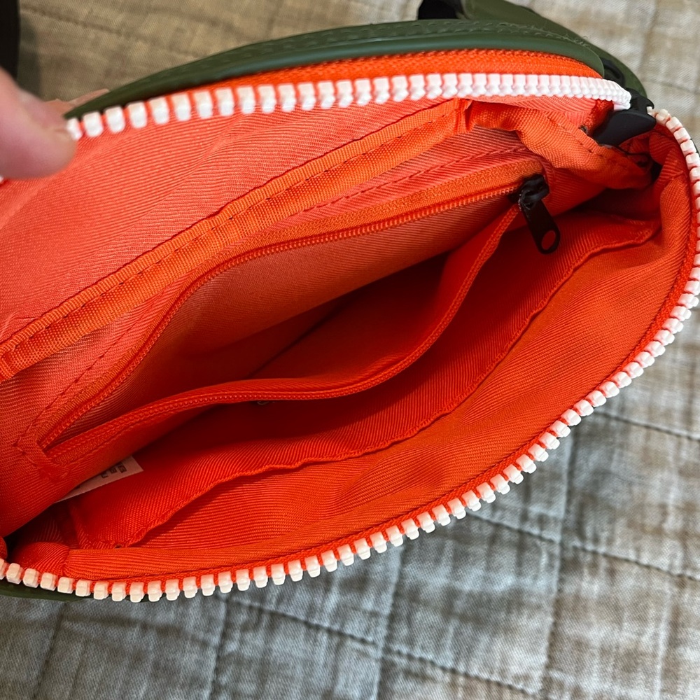 Hunter Green and Orange Crossbody Bag - 20th Anniversary Collection - Picture 8 of 8